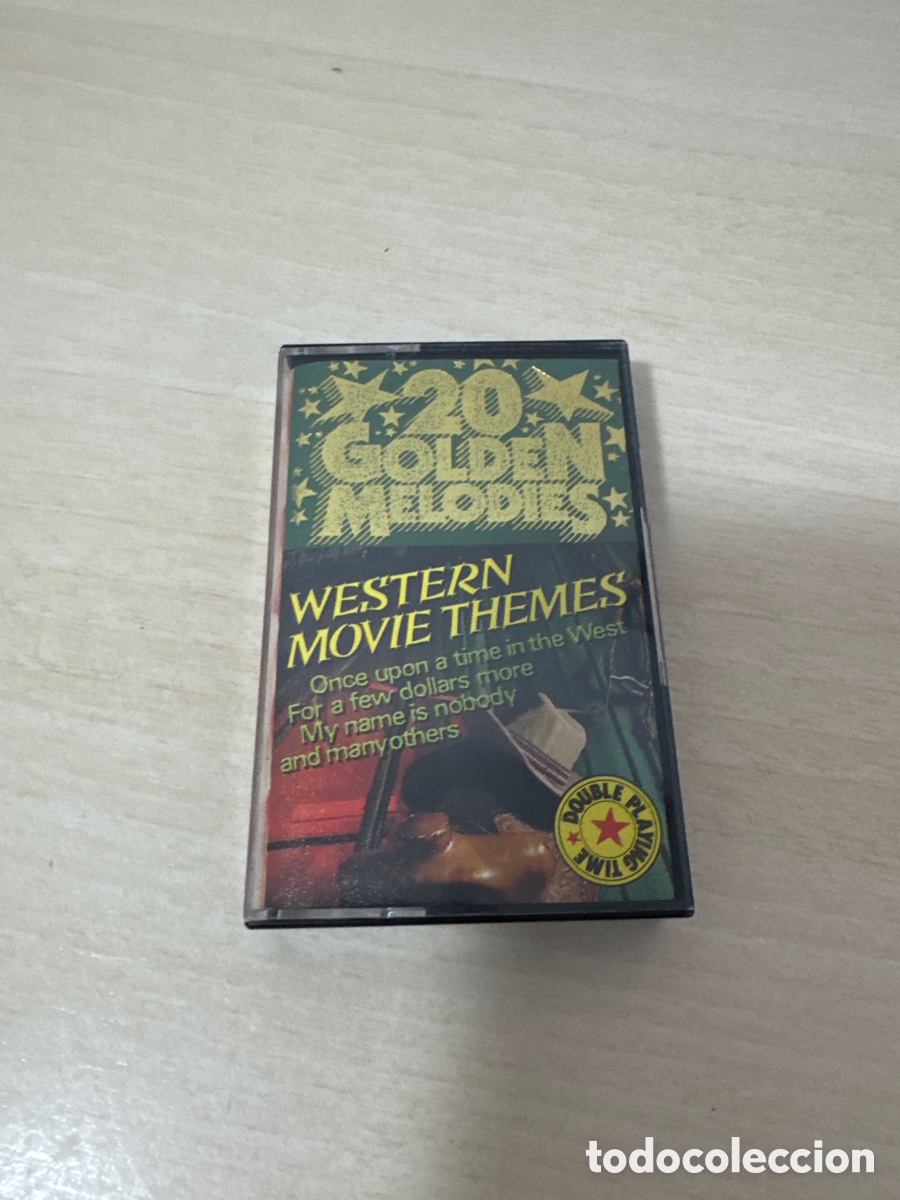 Cassette antiche: CASETE WESTERN MOVIE THEMES 20 GOLDEN MELODIES