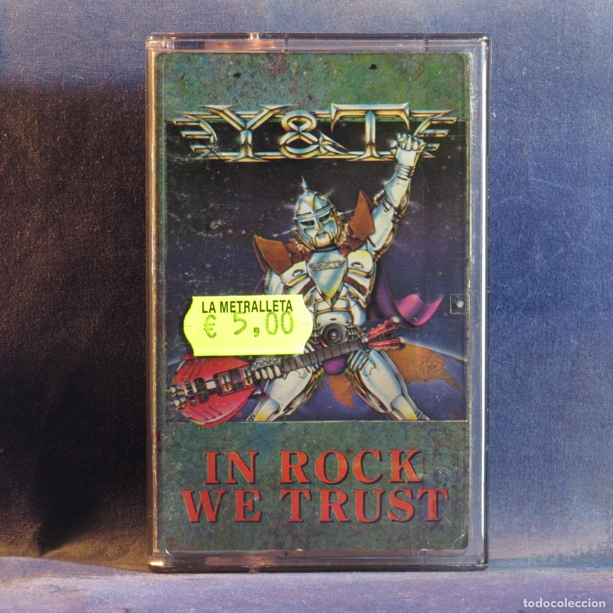 Casetes antiguos: Y & T &ndash; IN ROCK WE TRUST - CASETE