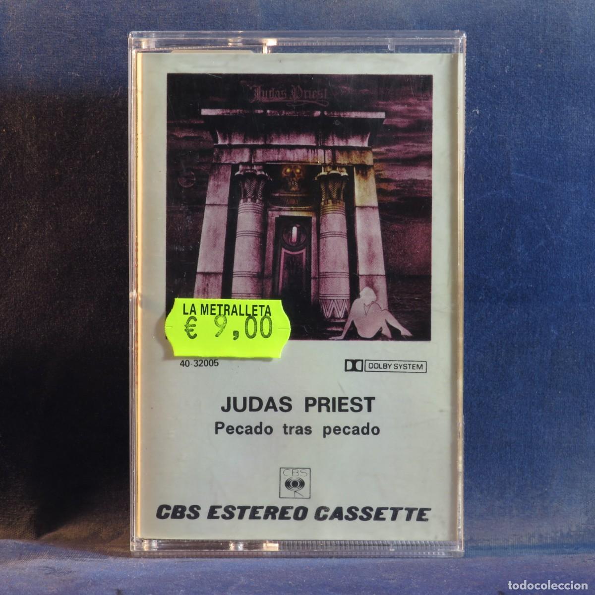 Casetes antiguos: JUDAS PRIEST - PECADO TRAS PECADO - CASETE
