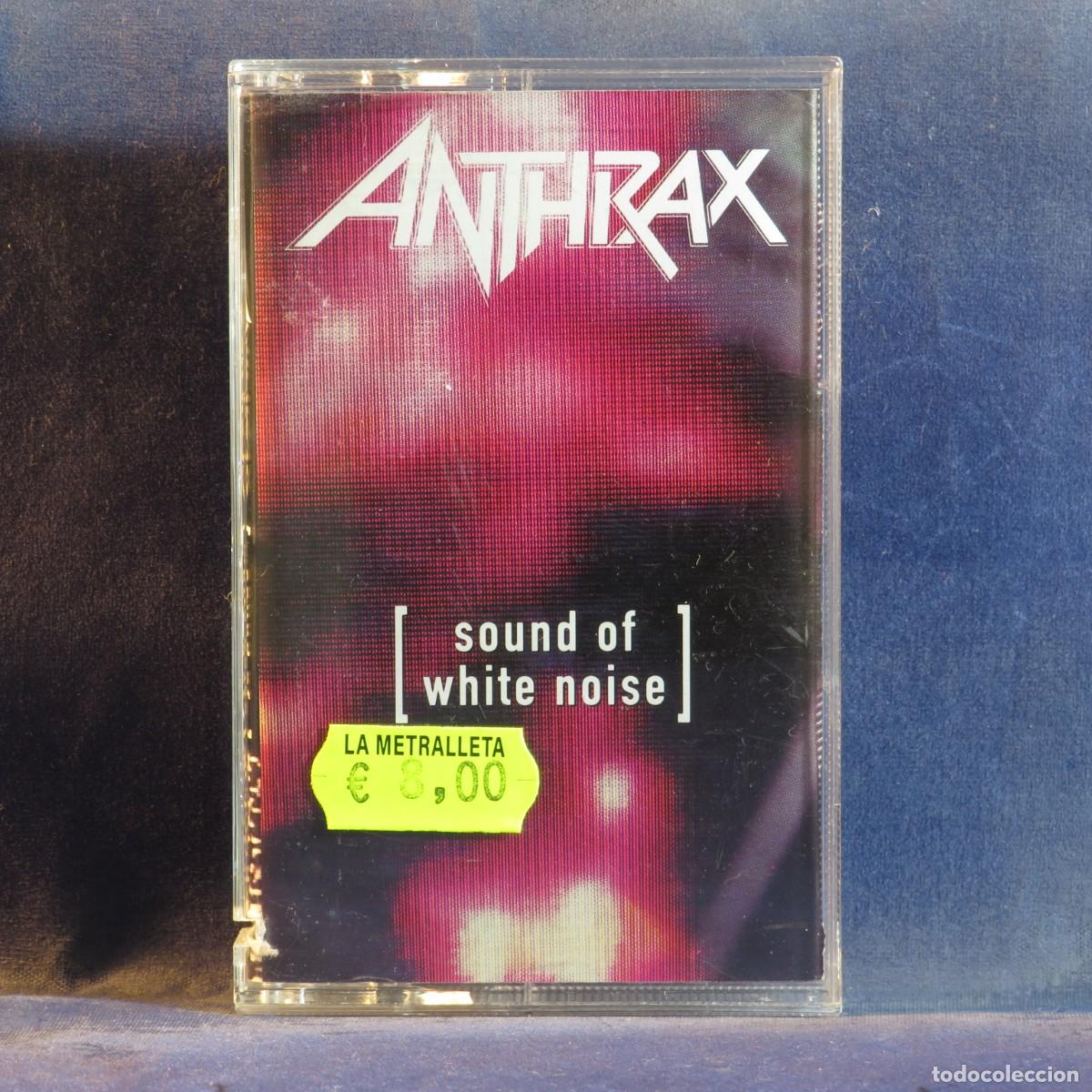 Casetes antiguos: ANTHRAX &ndash; SOUND OF WHITE NOISE - CASETE