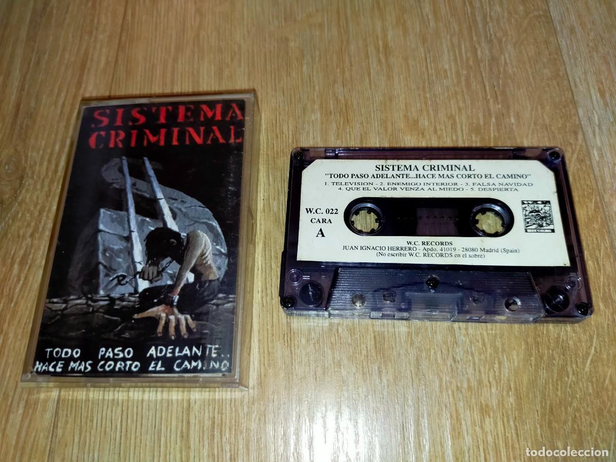 Casetes antiguos: SISTEMA CRIMINAL-TODO PASO ADELANTE HACE MAS CORTO EL CAMINO