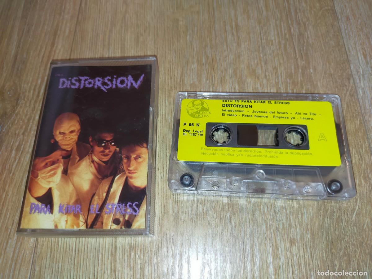 Casetes antiguos: DISTORSION - PARA KITAR EL STRESS - ORIGINAL 1991
