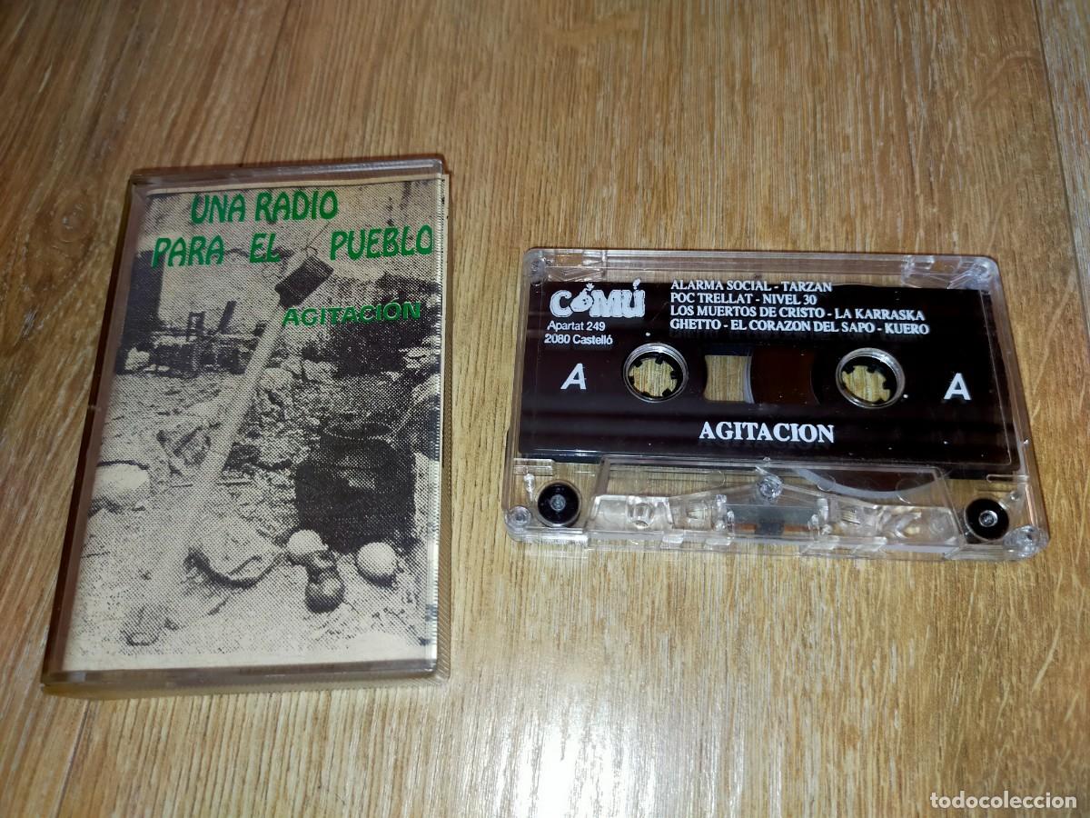 Casetes antiguos: UNA RADIO PARA EL PUEBLO/AGITACION