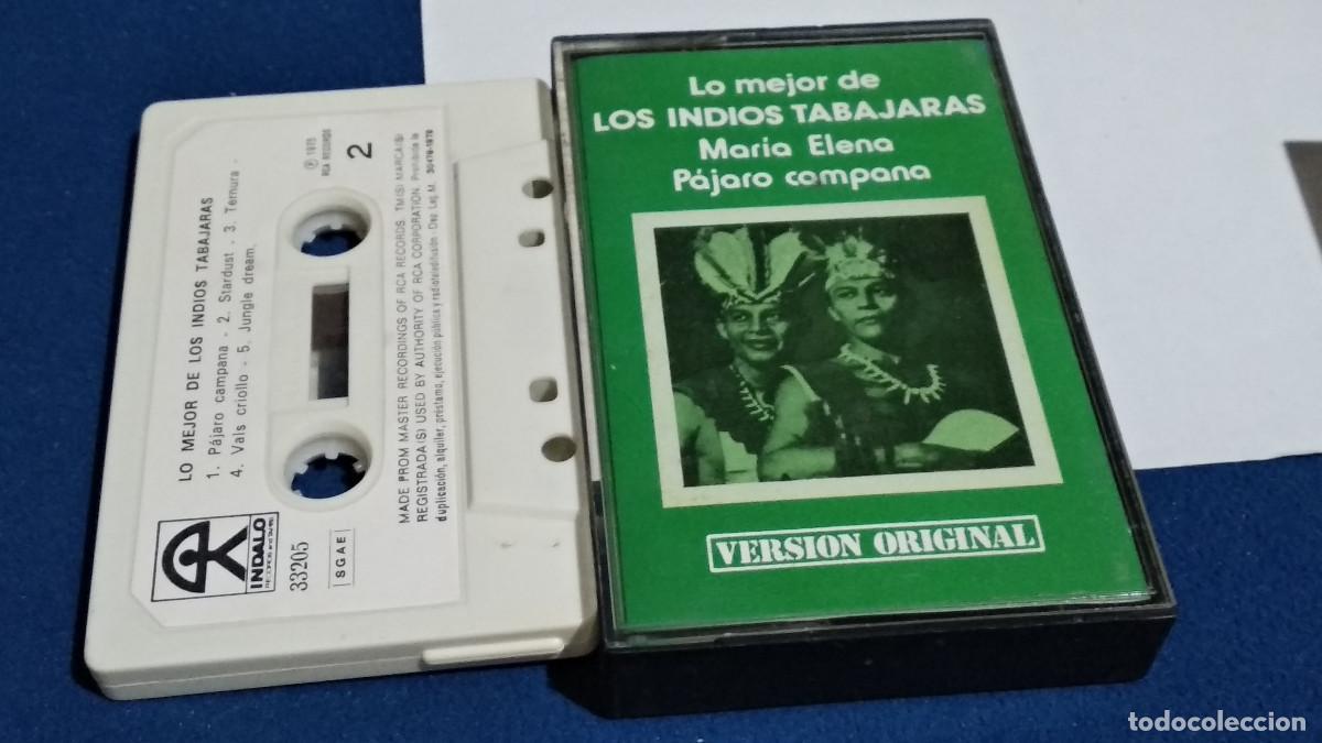 Casetes antiguos: LO MEJOR DE LOS INDIOS TABAJARAS- 1975 INDALO RCA CASETE CINTA CASSETTE