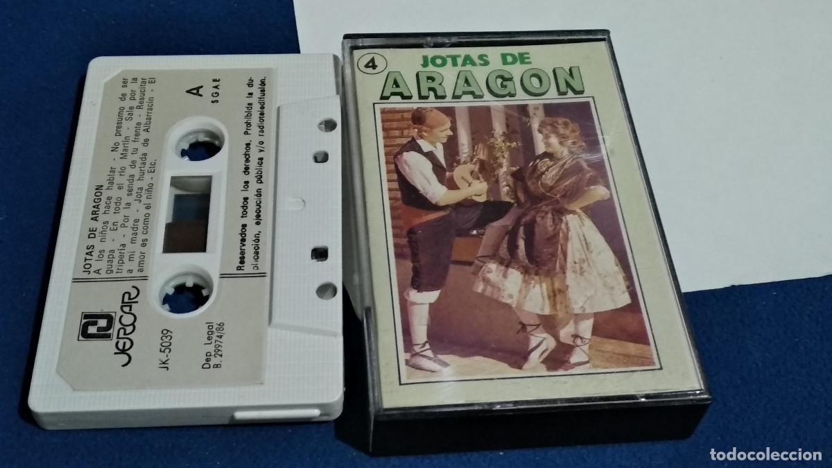 Casetes antiguos: JOTAS DE ARAGON / VARIOS VOL 4 - 1986 JESCAR FOLK CASETE CINTA CASSETTE