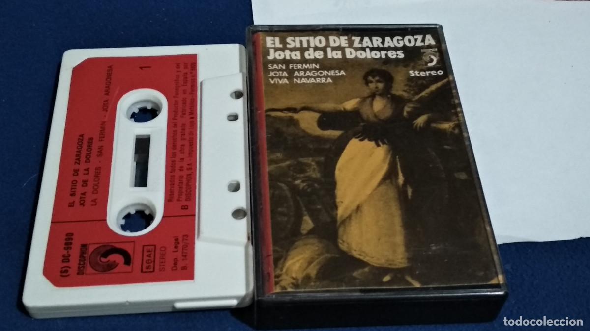 Casetes antiguos: JOTA DE LA DOLORES / EL SITIO DE ZARAGOZA - 1973 DISCOPHON FOLK CASETE CINTA CASSETTE