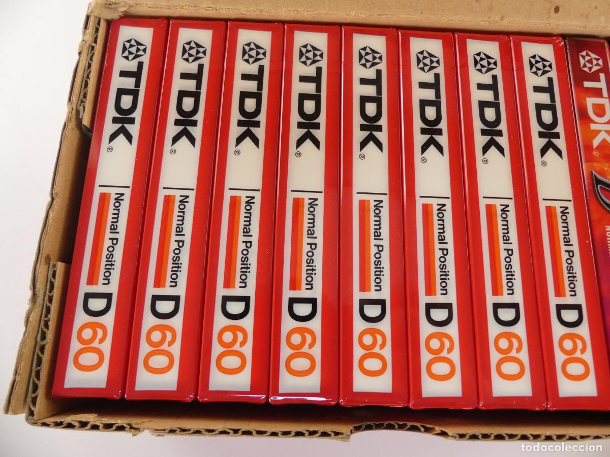 Casetes antiguos: CAJA CON 10 CASETES TDK