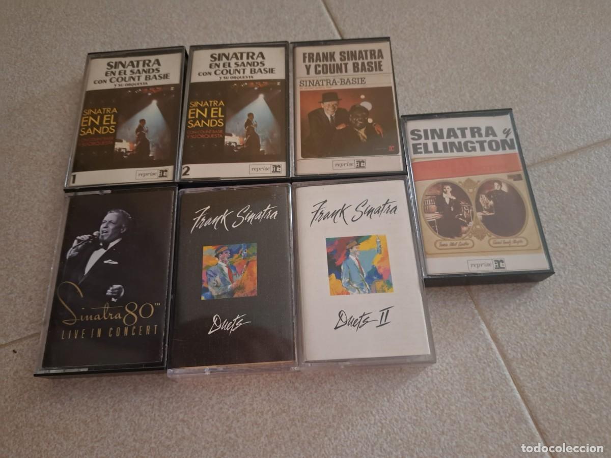 Casetes antiguos: FRANK SINATRA - 7 CASETE - DUETS - DUKE ELLINGTON - COUNT BASIE - 80 ANIVERSARIO