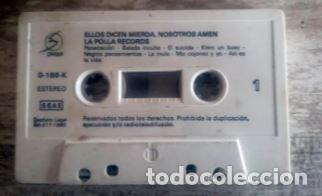 Alte Kassetten: LA POLLA RECORDS - ELLOS DICEN MIERDA NOSOTROS AMEN