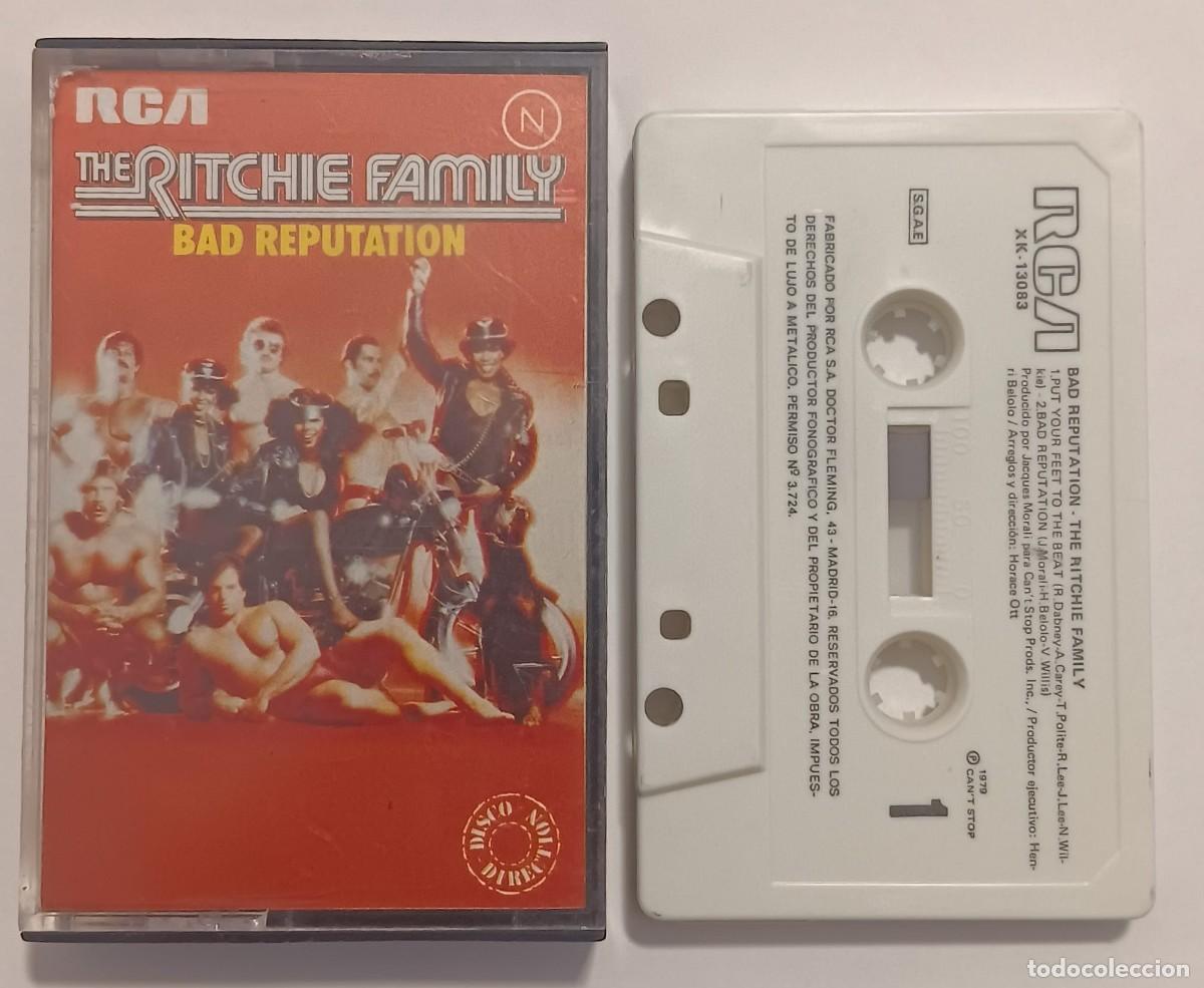 Casetes antiguos: CINTA CASSETTE THE RITCHIE FAMILY BAD REPUTATION