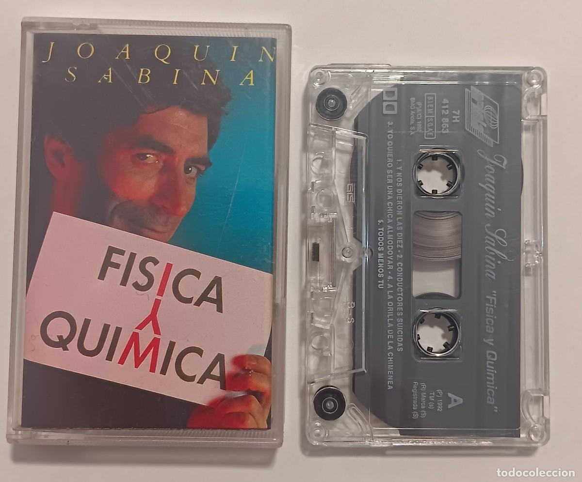 Casetes antiguos: CINTA CASSETTE JOAQUIN SABINA FISICA Y QUIMICA