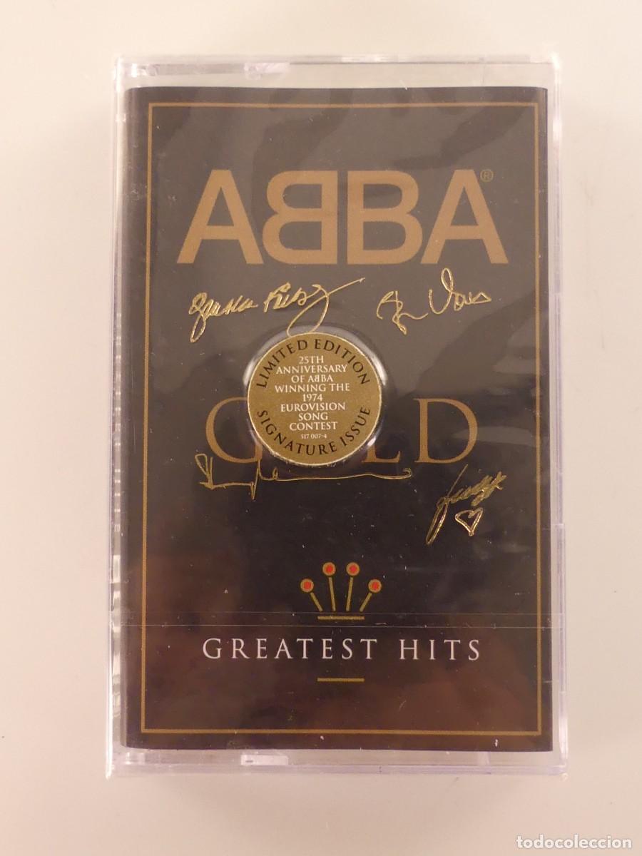 Casetes antiguos: CASSETTE DE ABBA GOLD GREATEST HITS - Foto 1