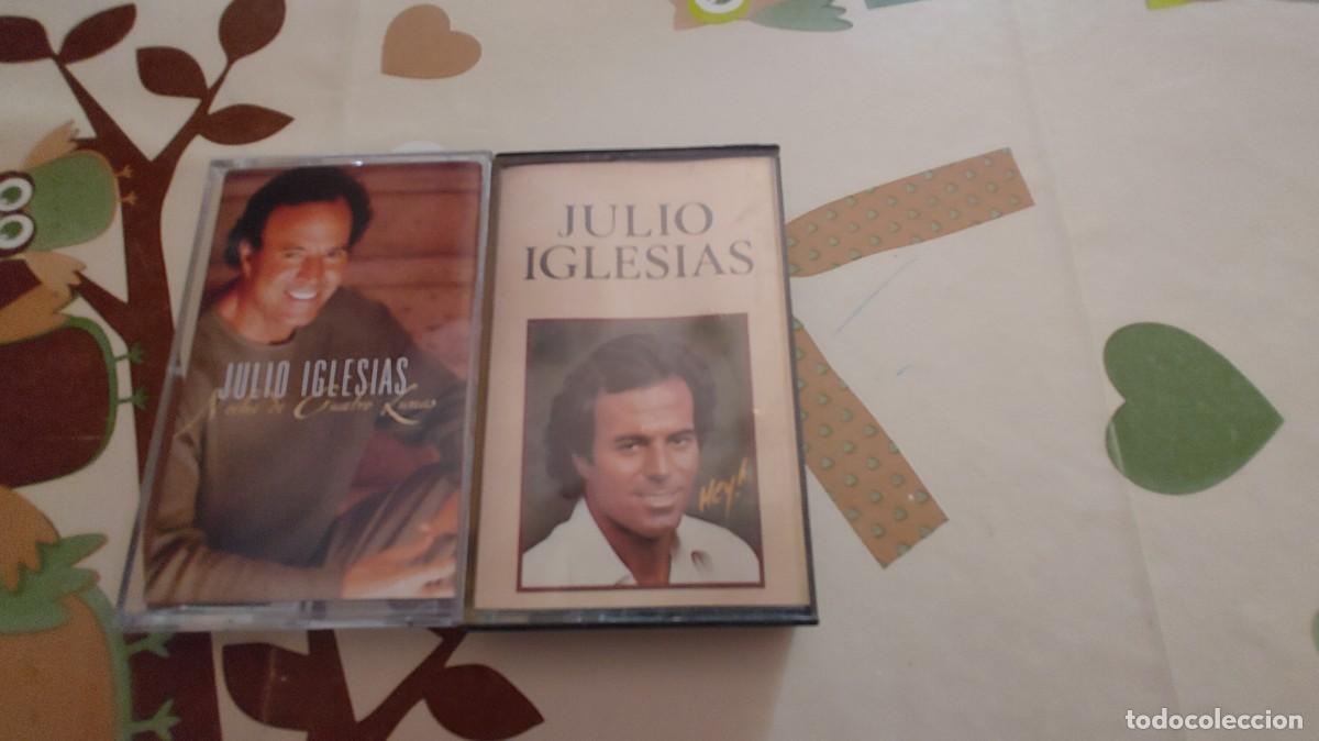 Casetes antiguos: JULIO IGLESIAS-LOTE DE 2 CASETE