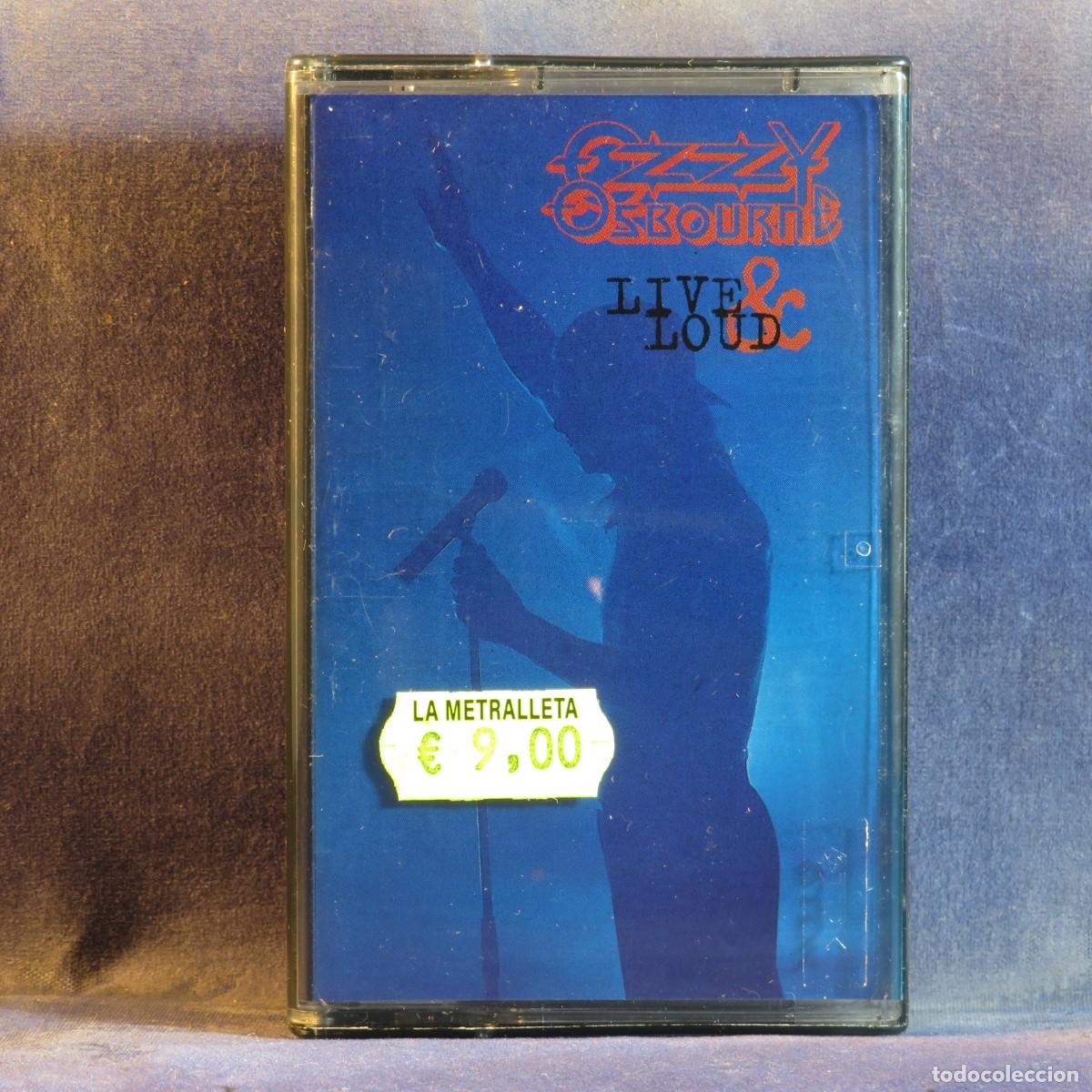 Casetes antiguos: OZZY OSBOURNE &ndash; LIVE & LOUD - 2 CASETE