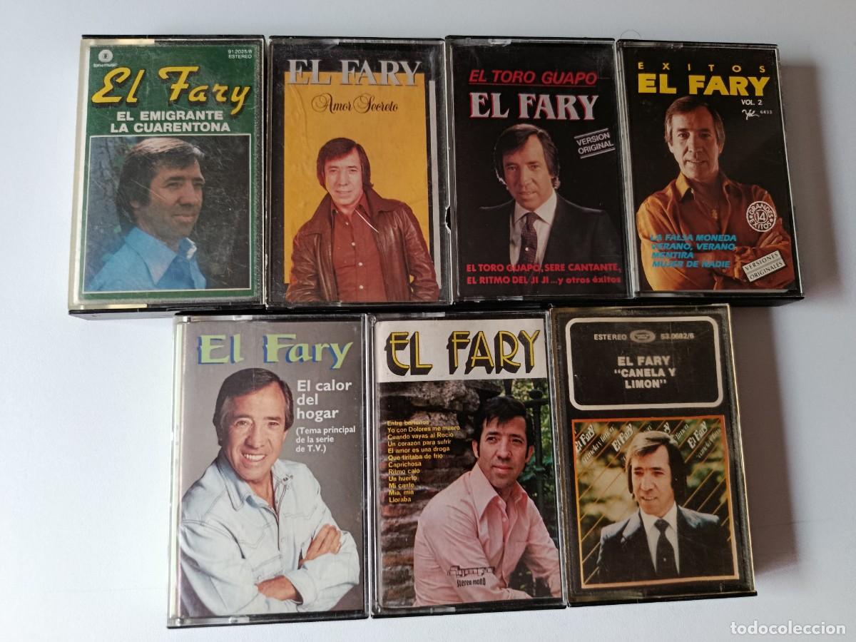 Casetes antiguos: 7 CASETES DEL FARY VER FOTO