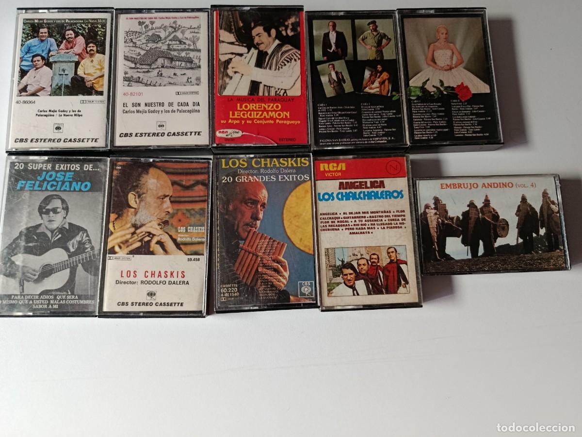 Old Cassettes: 10 CASETES MUSICA HISPANOAMERICANA