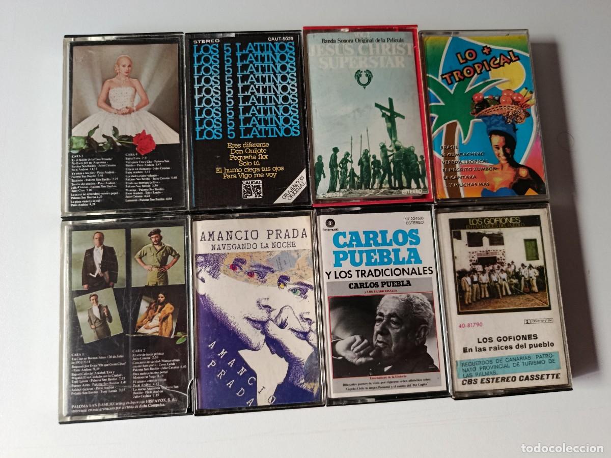 Cassette antiche: 8 CASETES DE MUSICA HISPANOAMERICANA