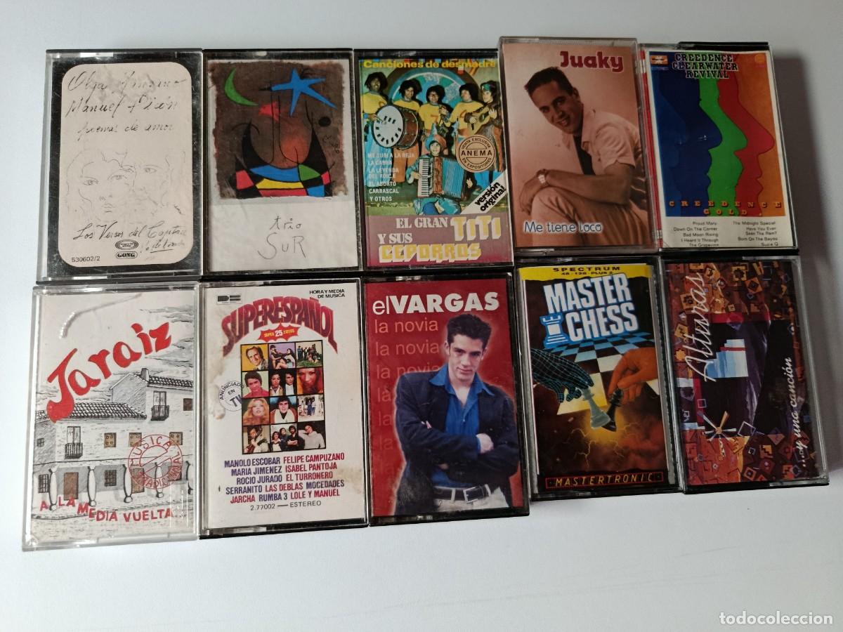 Old Cassettes: 10 CASETES DE DISTINTAS MUSICAS