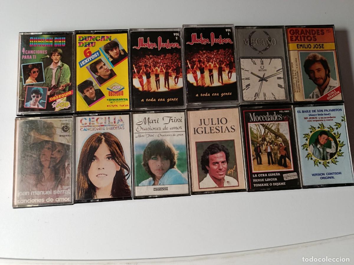 Casetes antiguos: 12 CASETES POP Y MELODICA