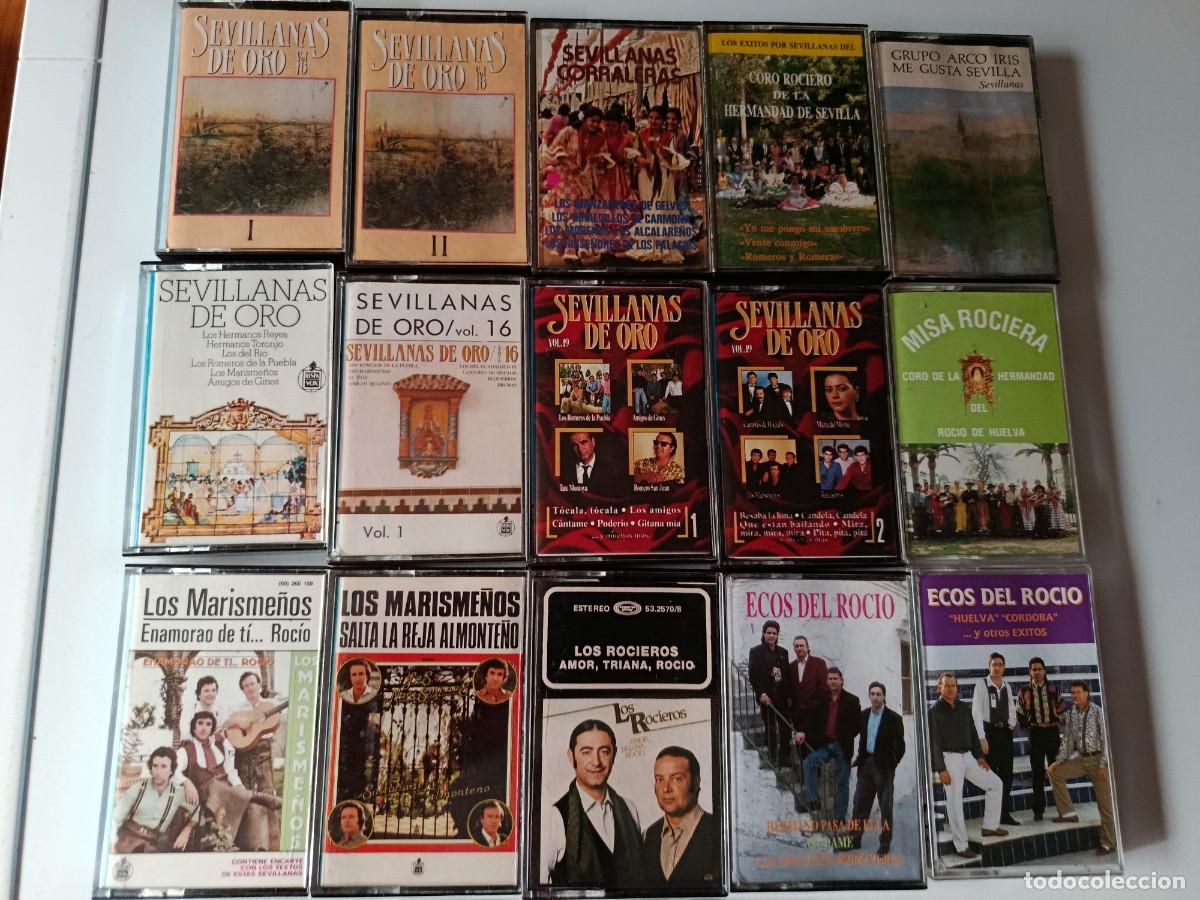 Alte Kassetten: 15 CASETES LAS MEJORES SEVILLANAS