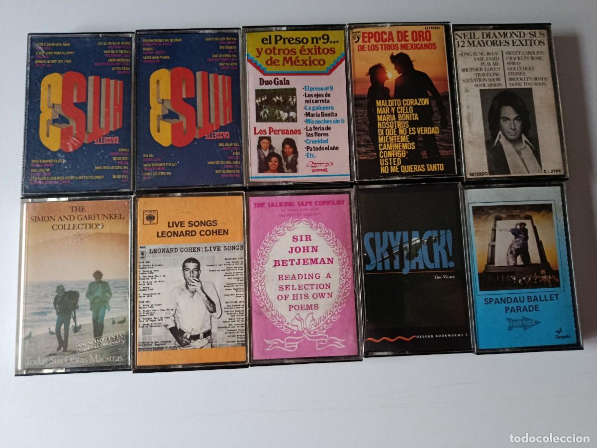 Casetes antiguos: 10 CASETES BUENA MUSICA
