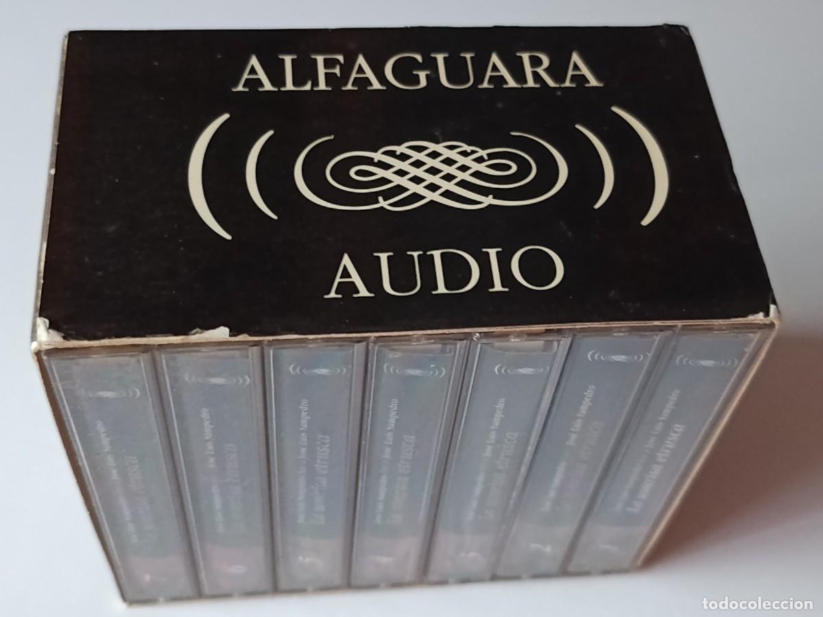 Cassette antiche: ALFAGUARA AUDIO 7 CASETES LA SONRISA ETRUSCA