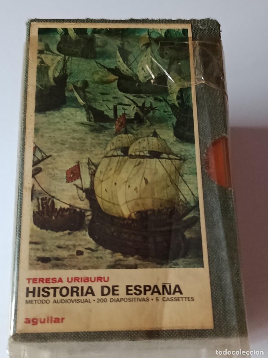 Cassettes Anciennes: HISTORIA DE ESPA&Ntilde;A 5 CASETES TERESA URIBUNU AGUILAR