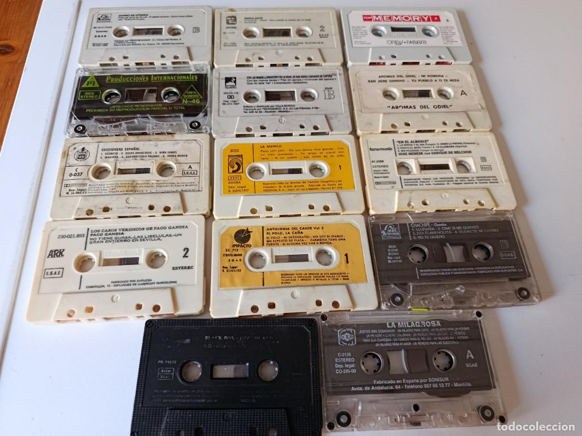 Casetes antiguos: 14 CASETES ORIGINALES SIN CAJA NI CARATULA