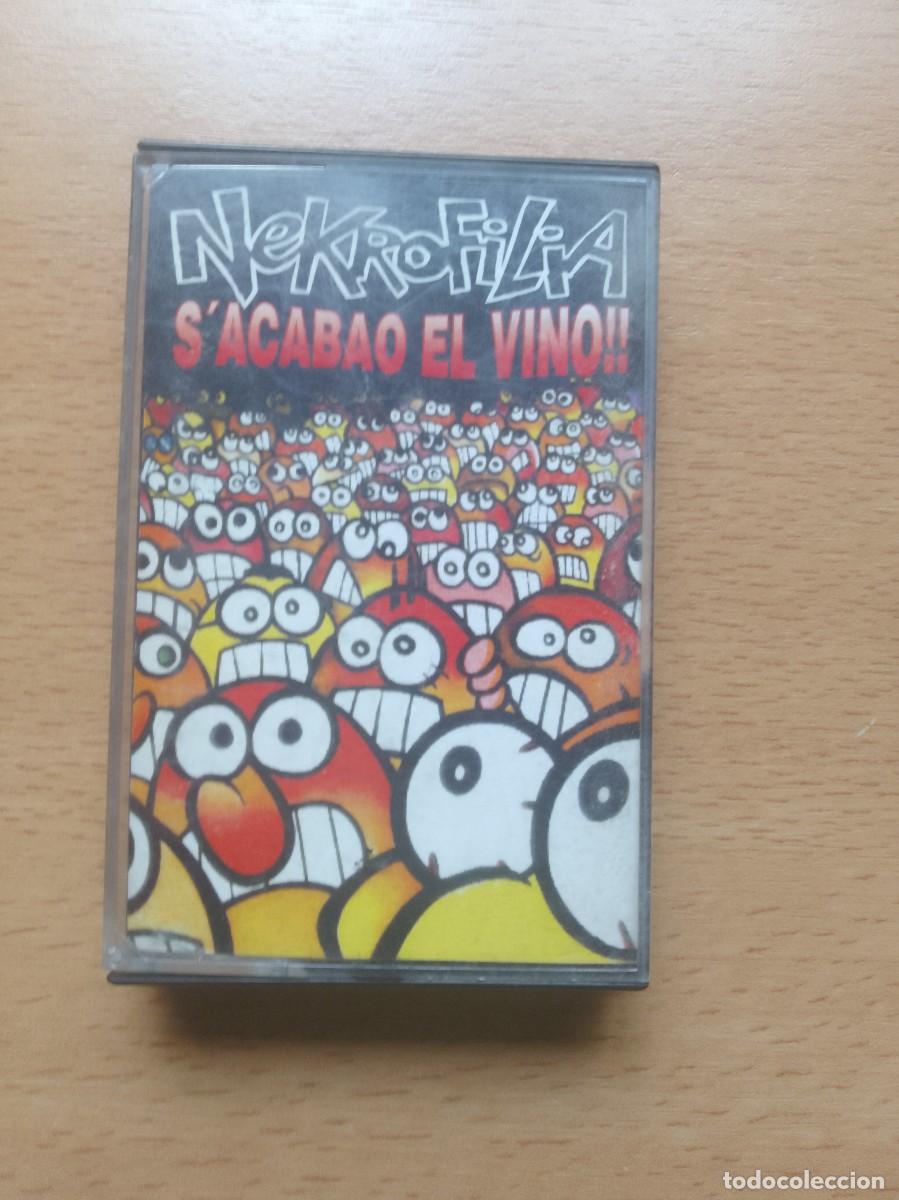 Casetes antiguos: Nekrofilia- S&acute;acabao el vino!! punk 90s-00s maqueta