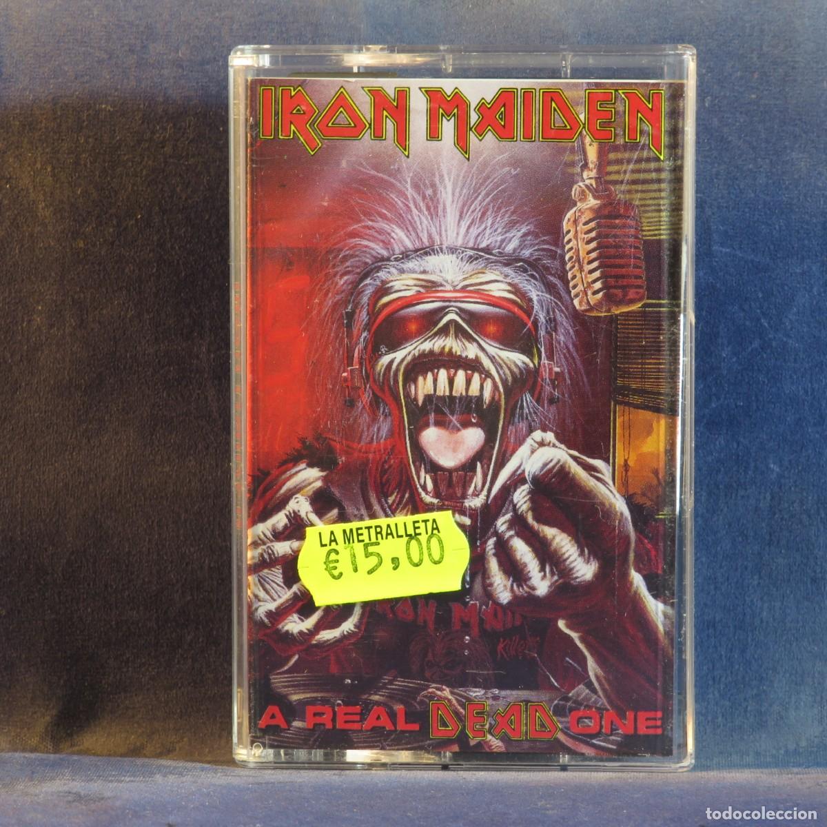 Casetes antiguos: IRON MAIDEN &ndash; A REAL DEAD ONE - CASETE - Foto 1