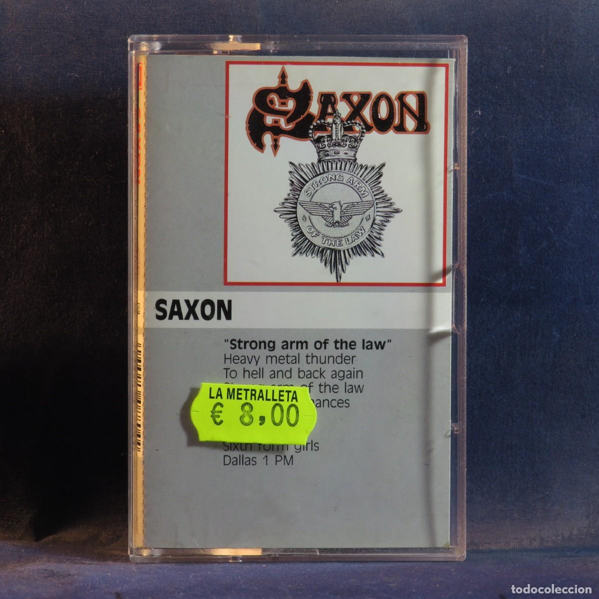 Casetes antiguos: SAXON &ndash; STRONG ARM OF THE LAW - CASETE