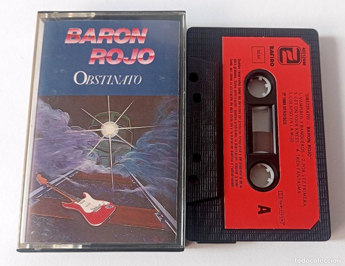 Casetes antiguos: CASSETTE BAR&Oacute;N ROJO - OBSTINATO
