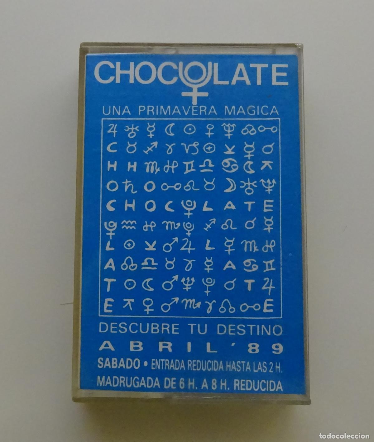 Casetes antiguos: CASETE CHOCOLATE CON FLYER