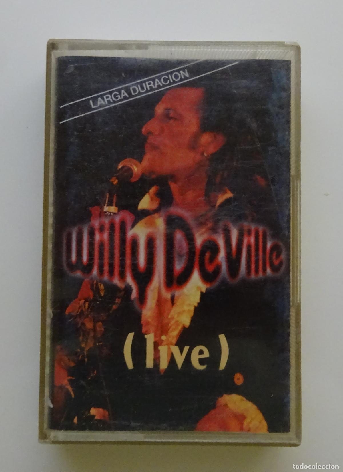 Casetes antiguos: CASETE WILLY DEVILLE. LIVE. TABATA. 1993