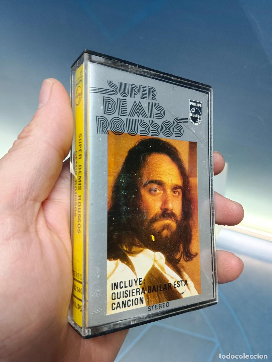 Casetes antiguos: Cinta de casete: DEMIS ROUSSOS - SUPER DEMIS ROUSSOS CASSETTE