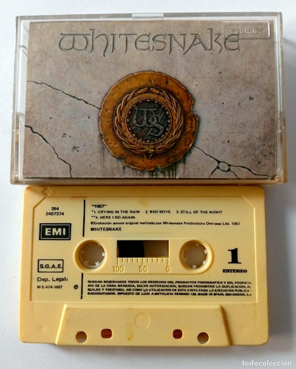 Casetes antiguos: CASSETTE WHITESNAKE - 1987