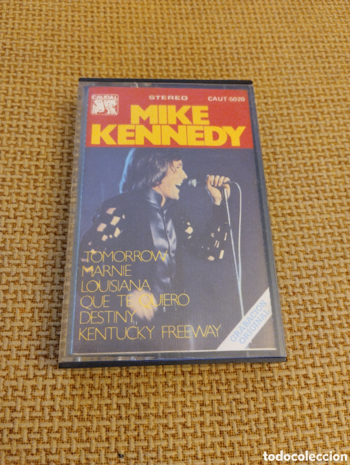 Casetes antiguos: Cinta casete antigua Mike Kennedy