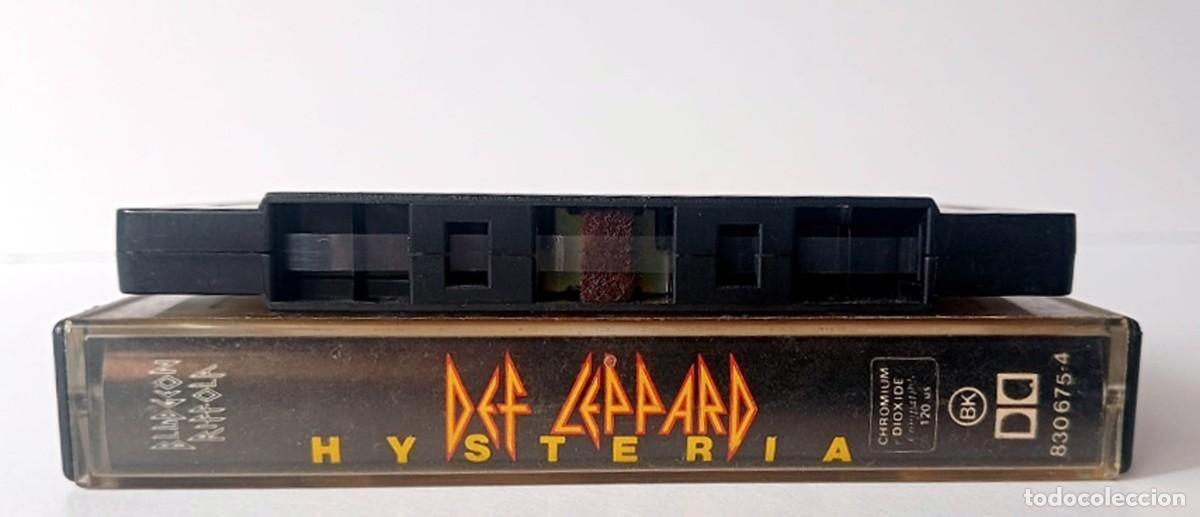 Casetes antiguos: CASSETTE DEF LEPPARD - HYSTERIA - Foto 2