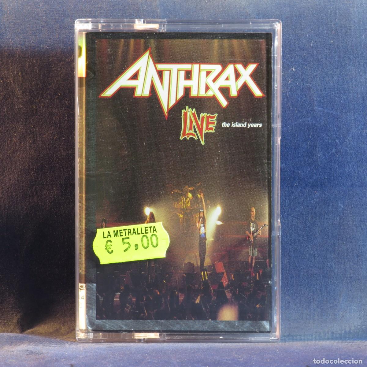Casetes antiguos: ANTHRAX &ndash; LIVE - THE ISLAND YEARS - CASETE