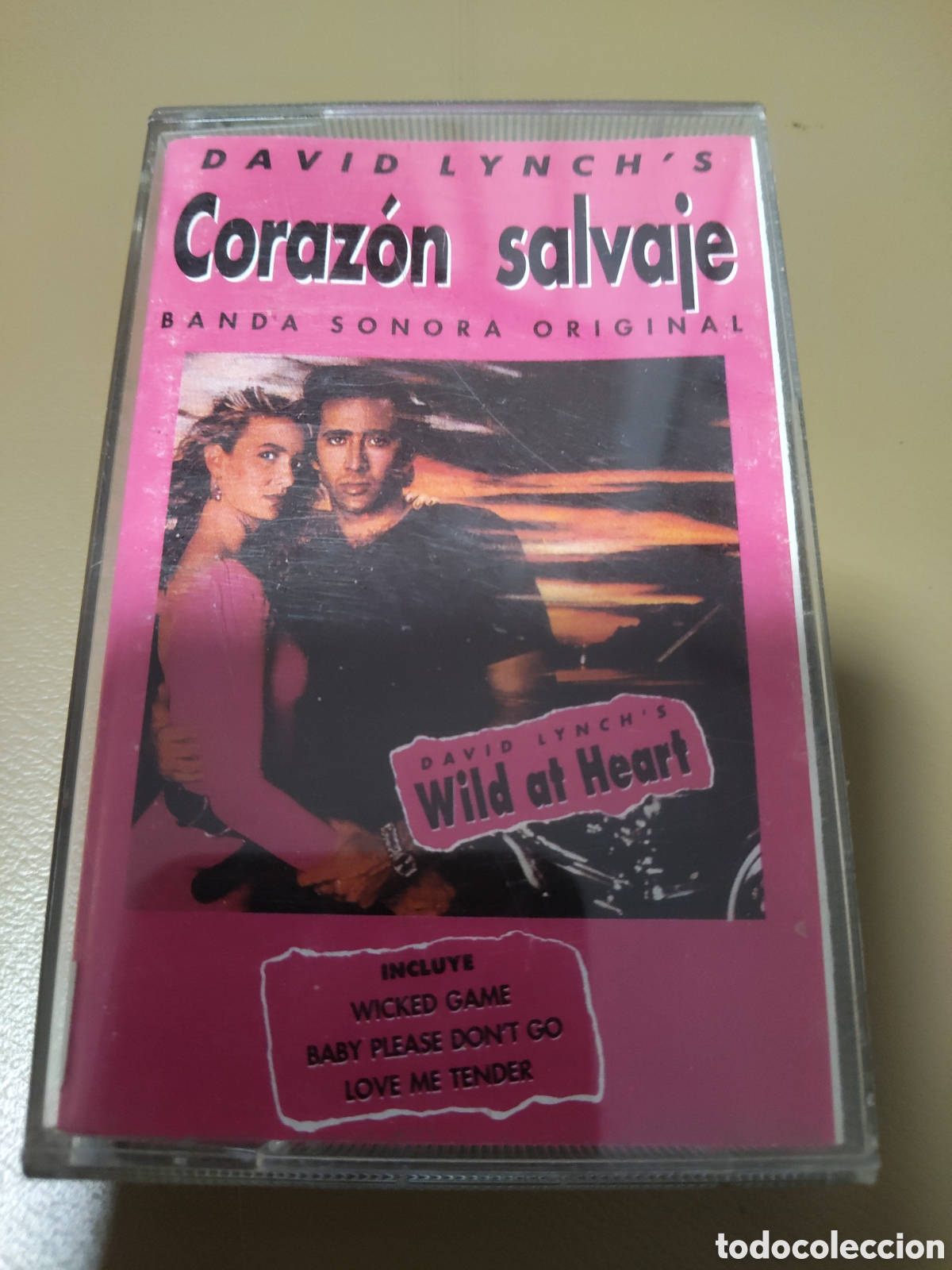 Casetes antiguos: banda sonora original de la pel&iacute;cula Coraz&oacute;n salvaje