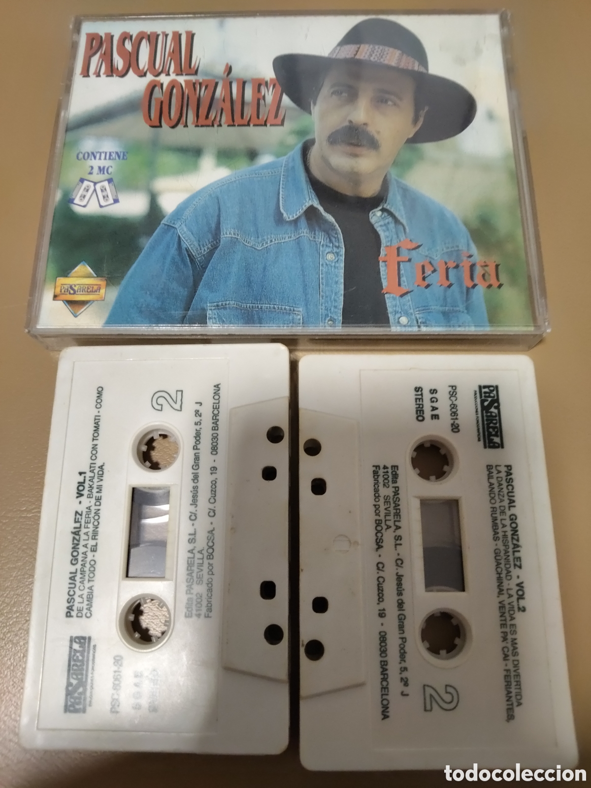 Casetes antiguos: Feria del m&uacute;sico sevillano Pascual Gonz&aacute;lez