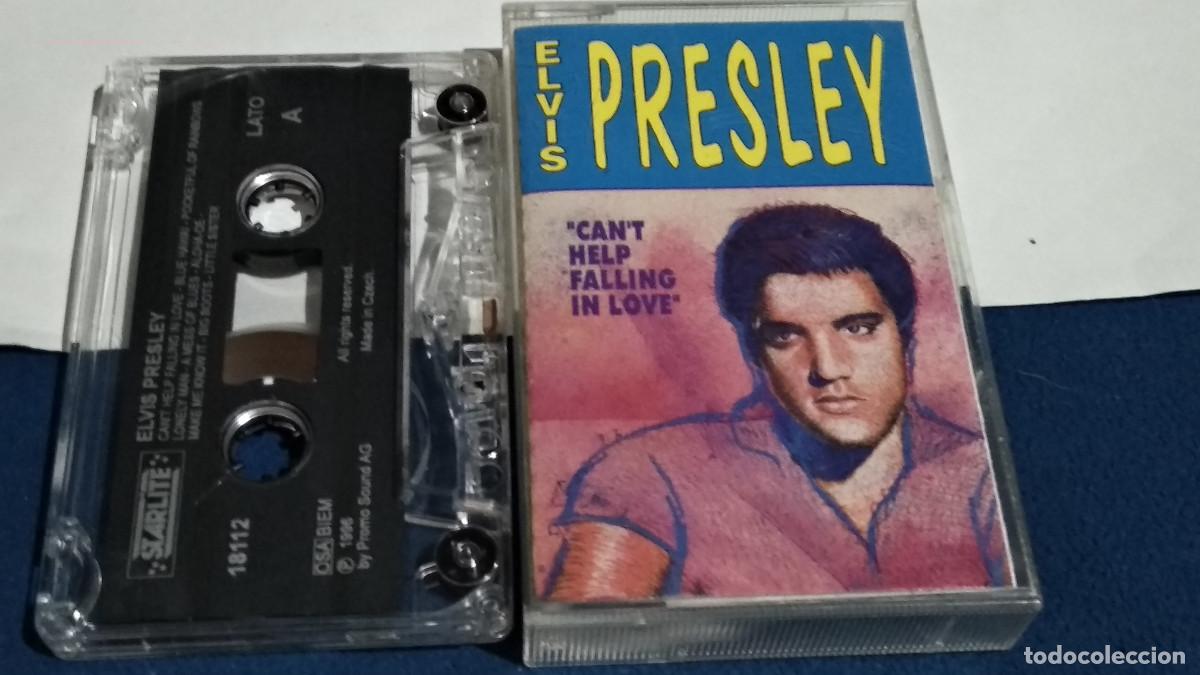 Casetes antiguos: CASETE CINTA CASSETTE( ELVIS PRESLEY - CAN&acute;T HELP FALLIG IN LOVE )1996 STARLITE VERSIONES ORIGINALES