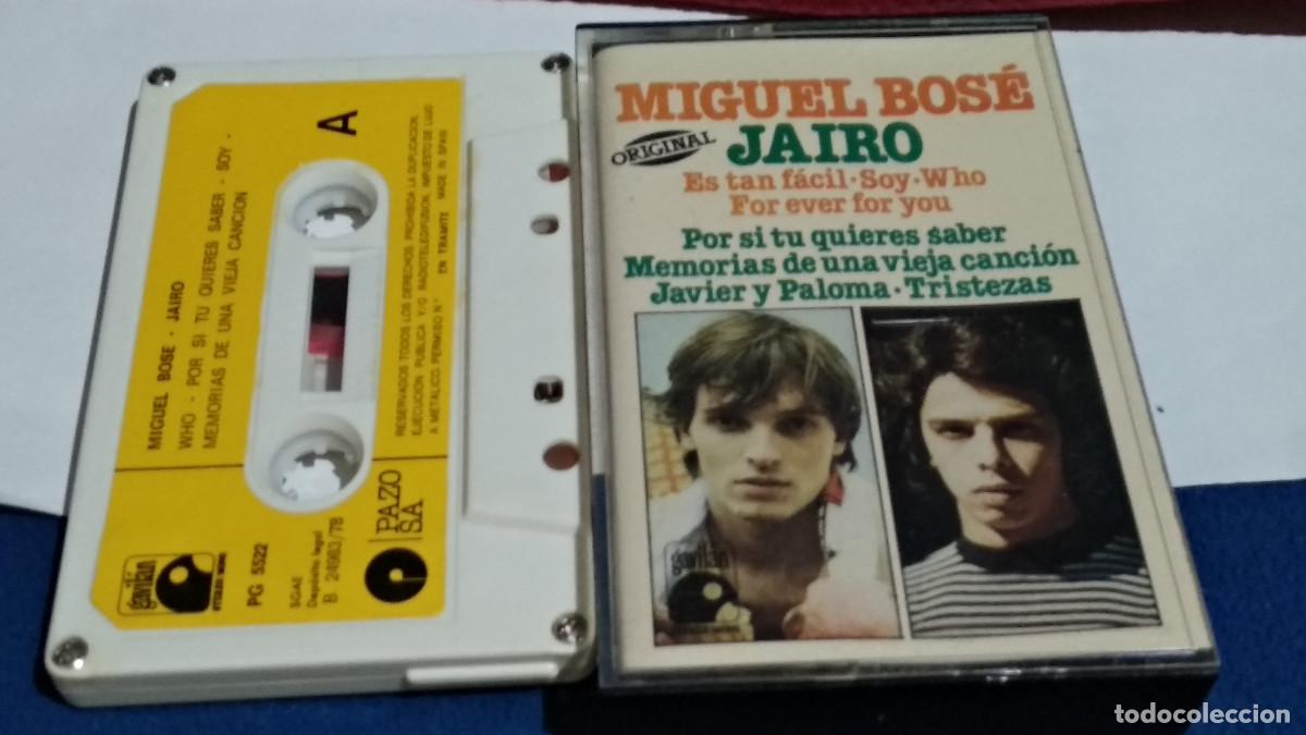 Casetes antiguos: JAIRO + MIGUEL BOSE CASETE - LOS DOS PRIMEROS SGS DE BOSE 1978 GAVIL&Aacute;N - CASETE VERSIONES ORIGINALES
