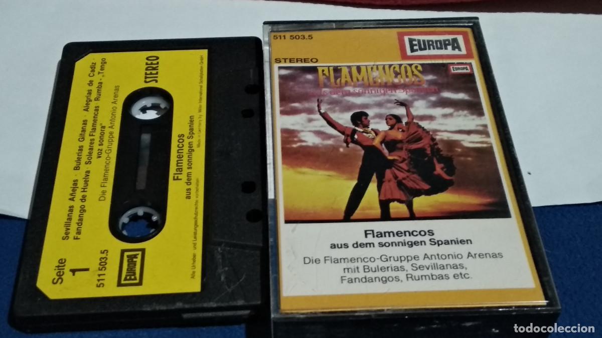 Casetes antiguos: &lsquo;FLAMENCOS. AUS DEM SONNGEN SPANIEN&rsquo; PRIMERA GRABACI&Oacute;N DE CAMARON. ORIGINAL ALEMANIA, 1967 CASETE