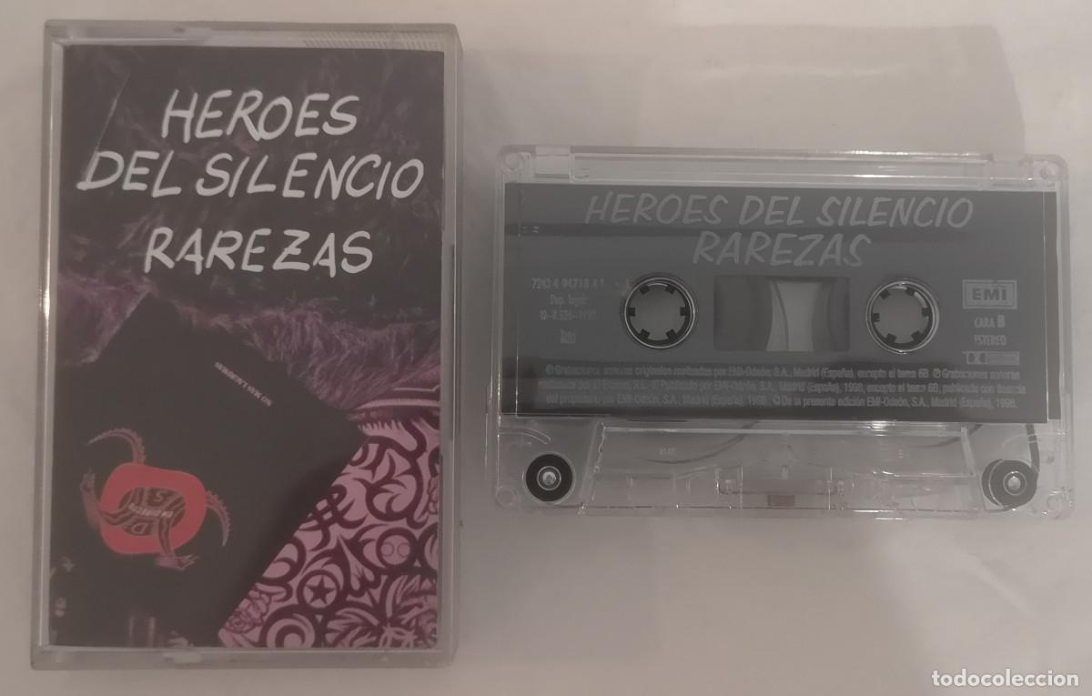 Casetes antiguos: CASETE H&Eacute;ROES DEL SILENCIO RAREZAS 1998