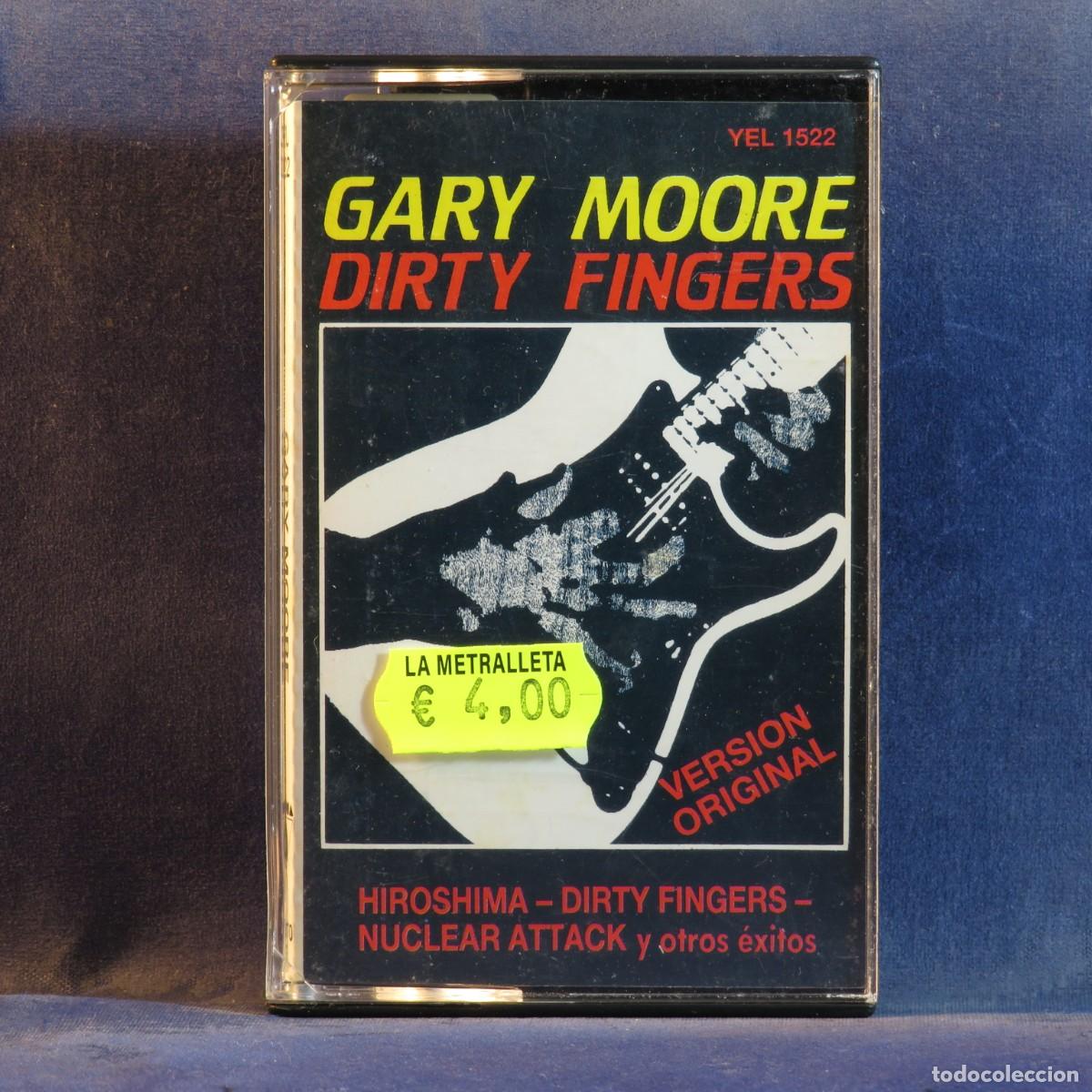 Casetes antiguos: GARY MOORE - DIRTY FINGERS - CASETE - Foto 1