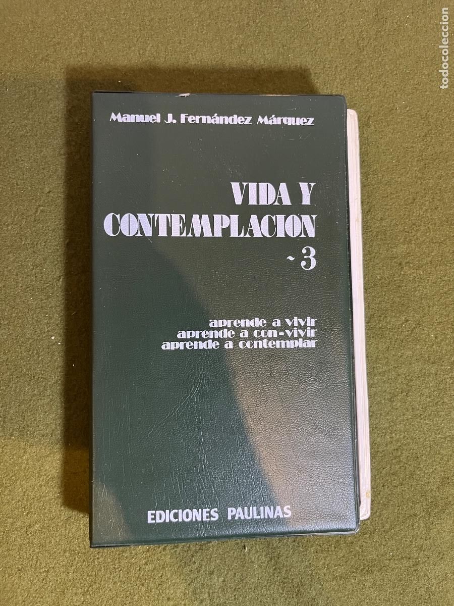 Cassettes Anciennes: Estuche 3 Cintas Casete Vida y Contemplaci&oacute;n 3 &ndash; Manuel J. Fern&aacute;ndez M&aacute;rquez &ndash; Ediciones Paulinas