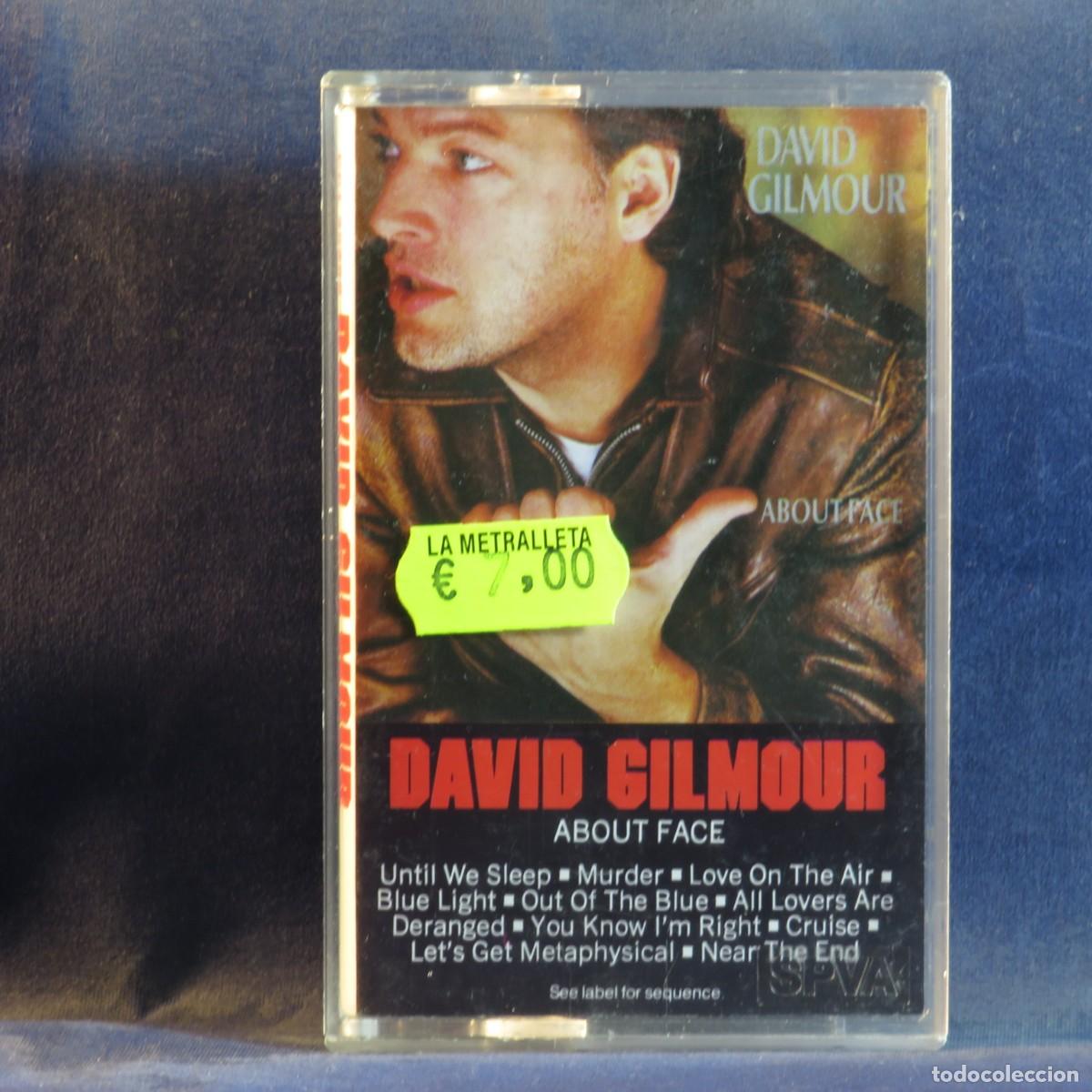 Casetes antiguos: DAVID GILMOUR &ndash; ABOUT FACE - CASETE - Foto 1