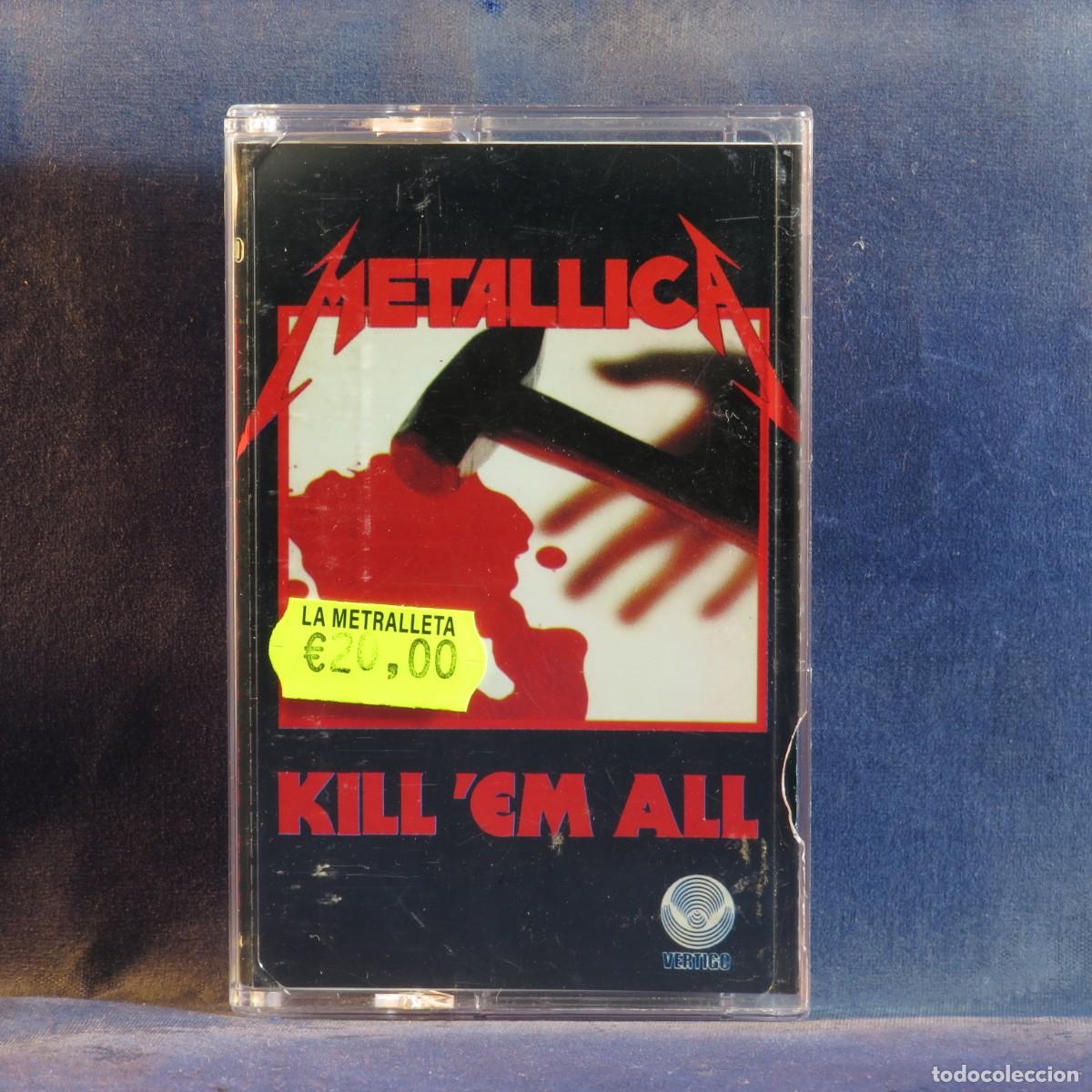 Casetes antiguos: METALLICA &ndash; KILL EM ALL - CASETE - Foto 1