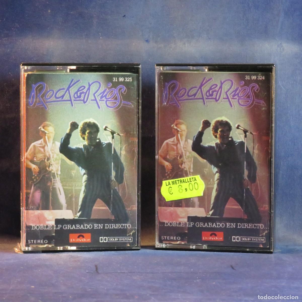 Cassetes antigas: MIGUEL RIOS &ndash; ROCK & RIOS - 2 CASETE